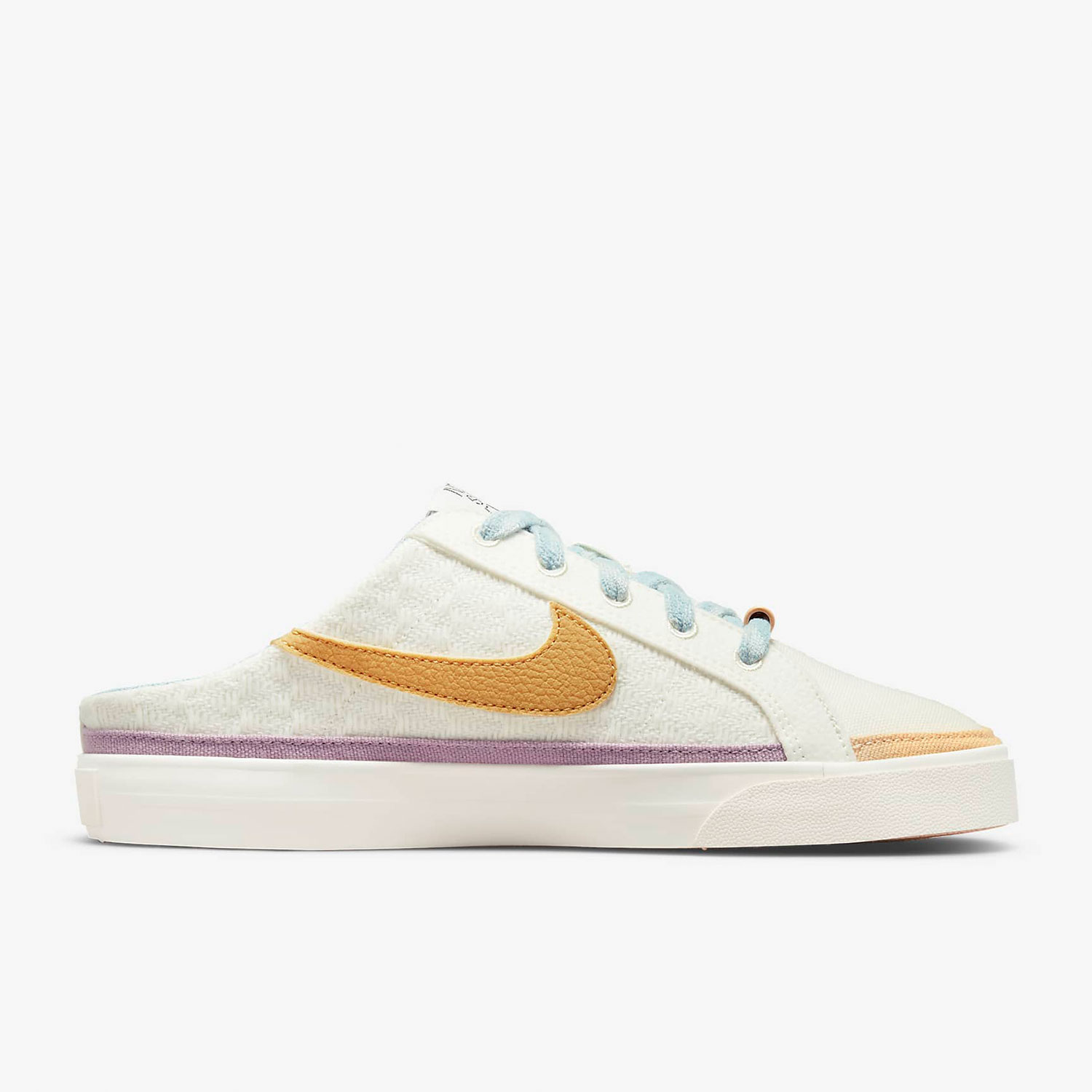 Nike/耐克正品 Court Legacy女子低帮休闲透气懒人鞋 DV1741-181-图2