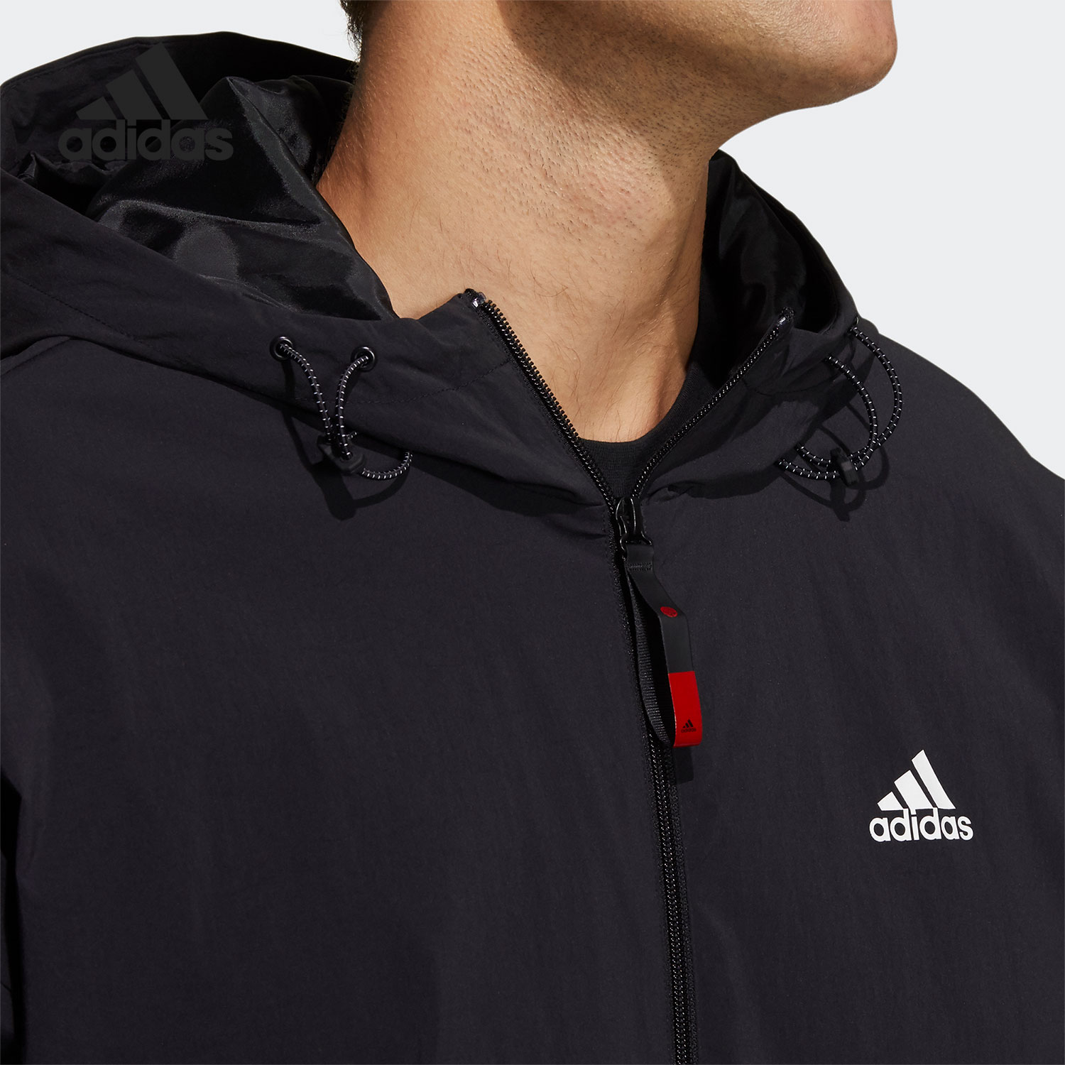 Adidas/阿迪达斯正品 春季男装男子运动休闲夹克外套GP1821 - 图2