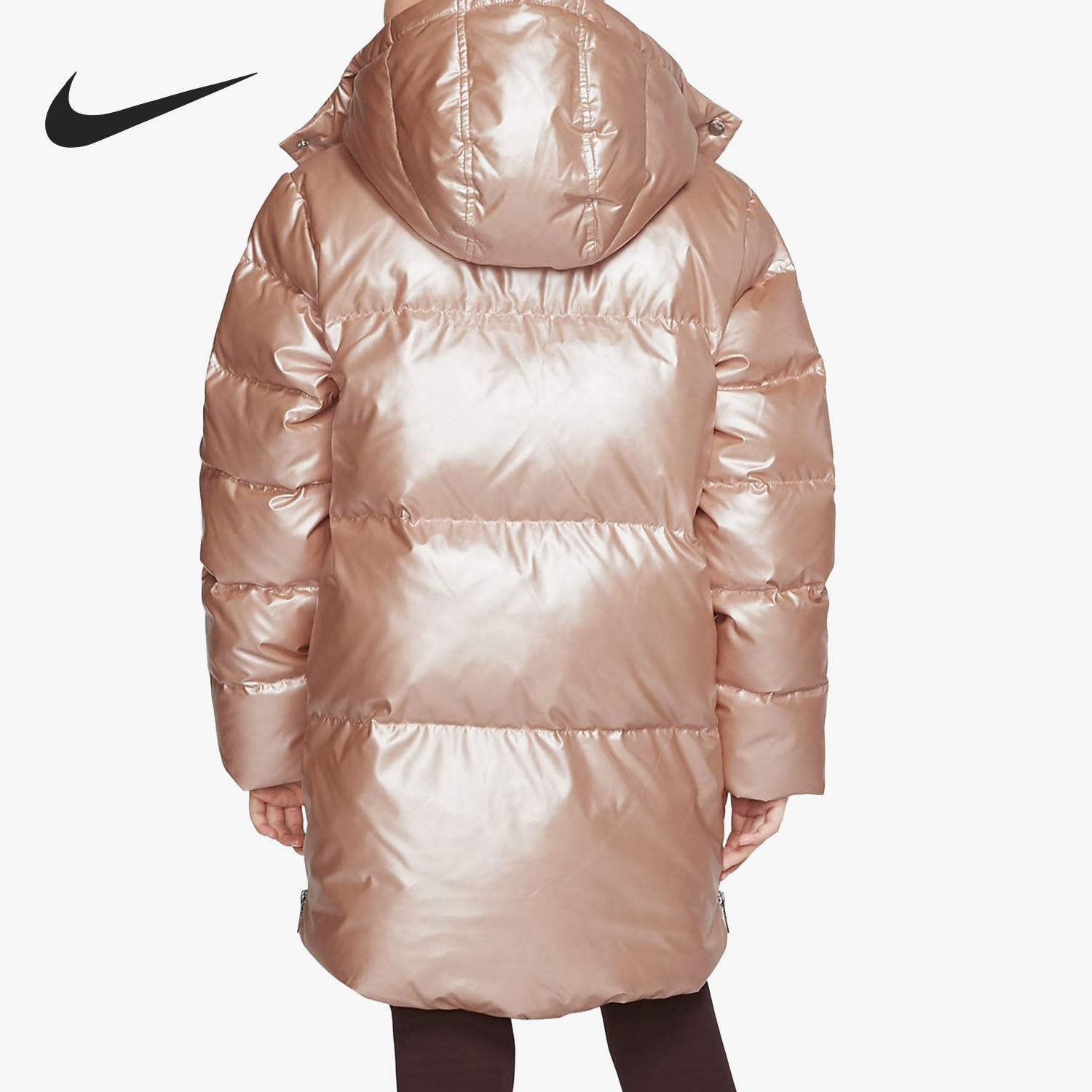 Nike/耐克正品休闲大童女子GS时尚潮流运动羽绒服 CT1057-697-图0