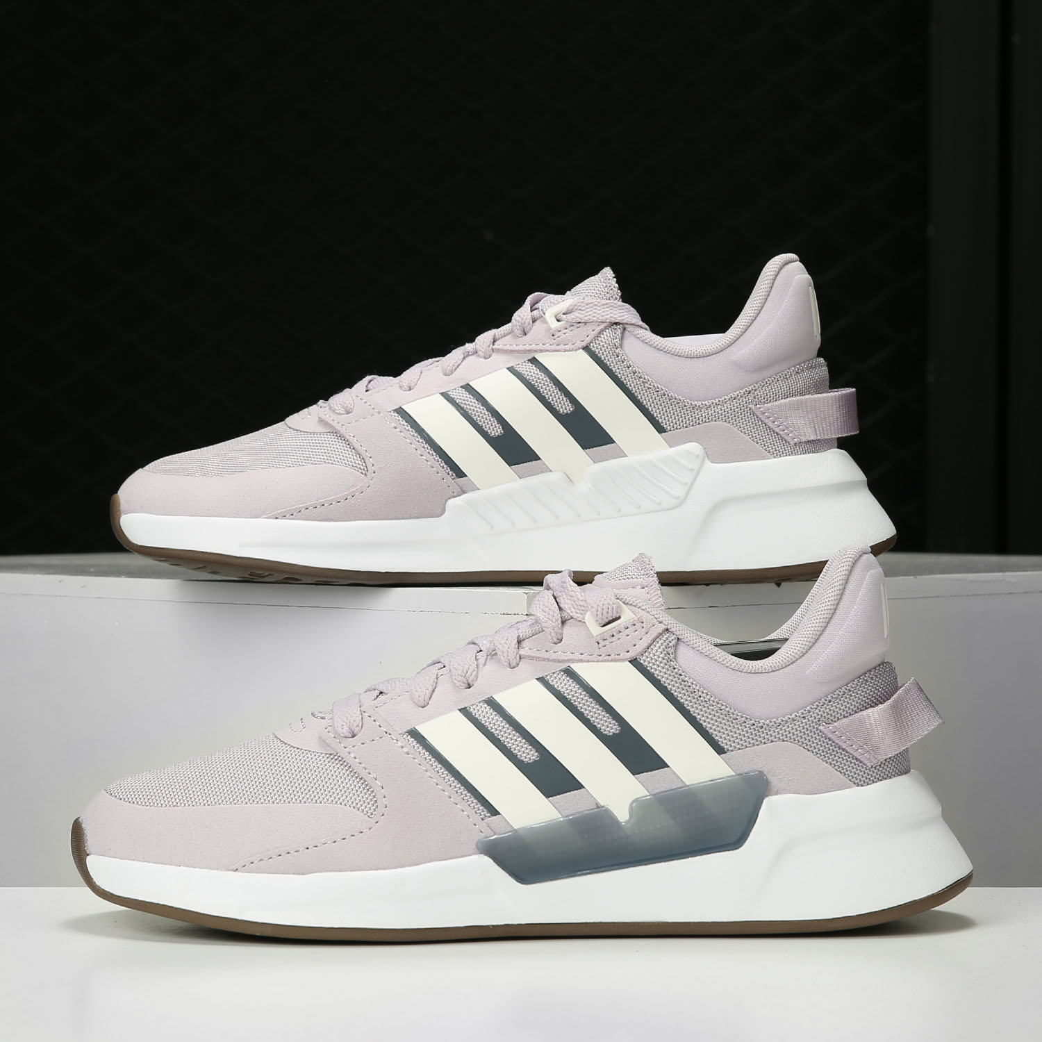 Adidas/阿迪达斯正品新款RUN90S女子休闲运动跑步鞋EF0200 EH1826-图0