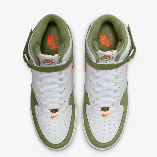 Nike/耐克正品Air Force1Mid AF1男子运动休闲舒适板鞋DQ3505-100 - 图2