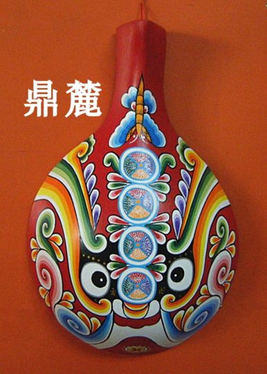 Folk handicrafts, folk horse spoon facial makeup