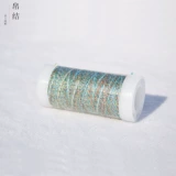 2 акции, 4 акции золотой и серебряной линии вышитой линии золотой шелковой шелк