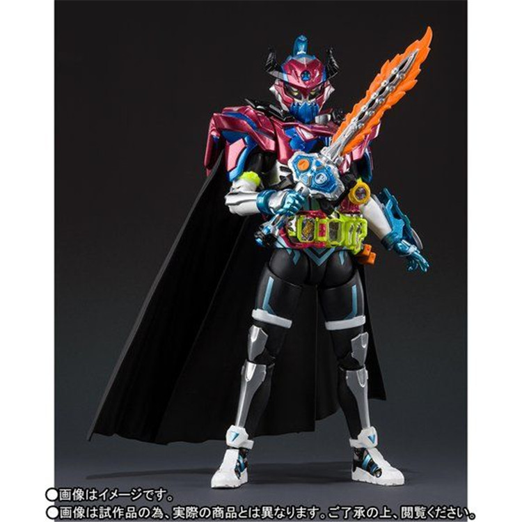 热血玩具模型手办假面骑士EX-AID SHF BRAVE魔王幻想玩家万代-图2