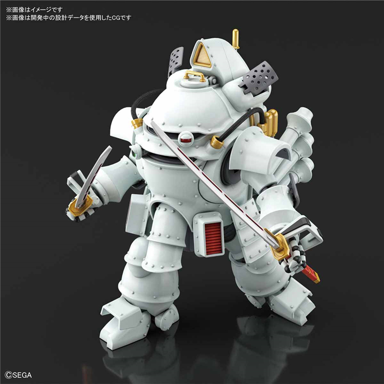 热血玩具模型手办 HG 1:20 樱花大战2 光武改 大神一郎机 拼装 - 图2