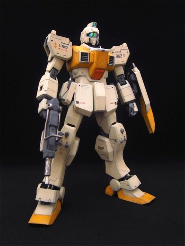 热血玩具模型手办 机动战士敢达 MG RGM-79[G] 吉姆/陆战型量产型 - 图2