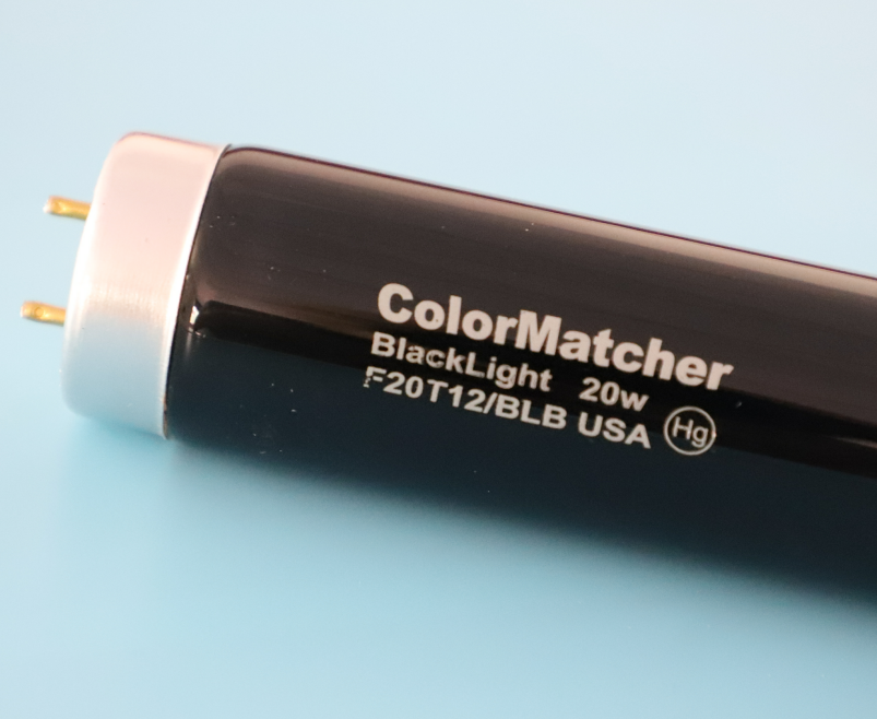 ColorMatcher 对色灯管 20W UV 紫外线F20T12/BLB荧光增白剂检测 - 图2