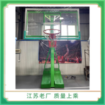 Standard Basketball Board Hand Lift Basket Ball Rack Throw Basketball Frame Move With Wheels Hand Lift Wall Wall-mounted Basketball Stand