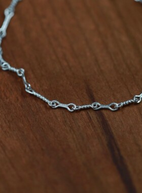 SALE E PEPE 纯银钩环手链 common place品牌集合店