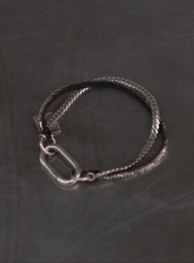 GOTI 袋鼠皮手链 925银 BR1201 意大利 工匠