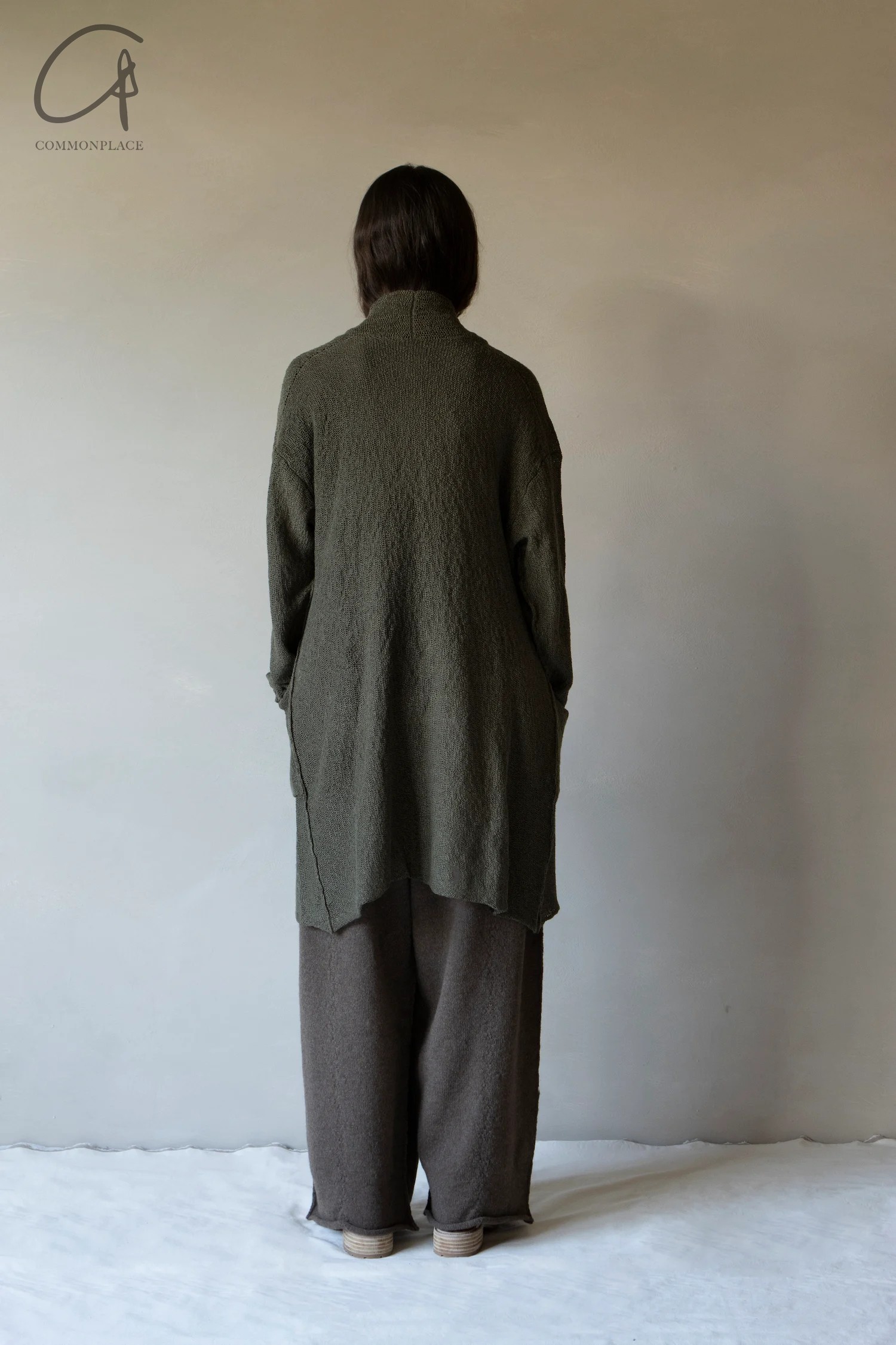 Daniel Andresen  羊绒长开衫 比利时 手作 - 图1