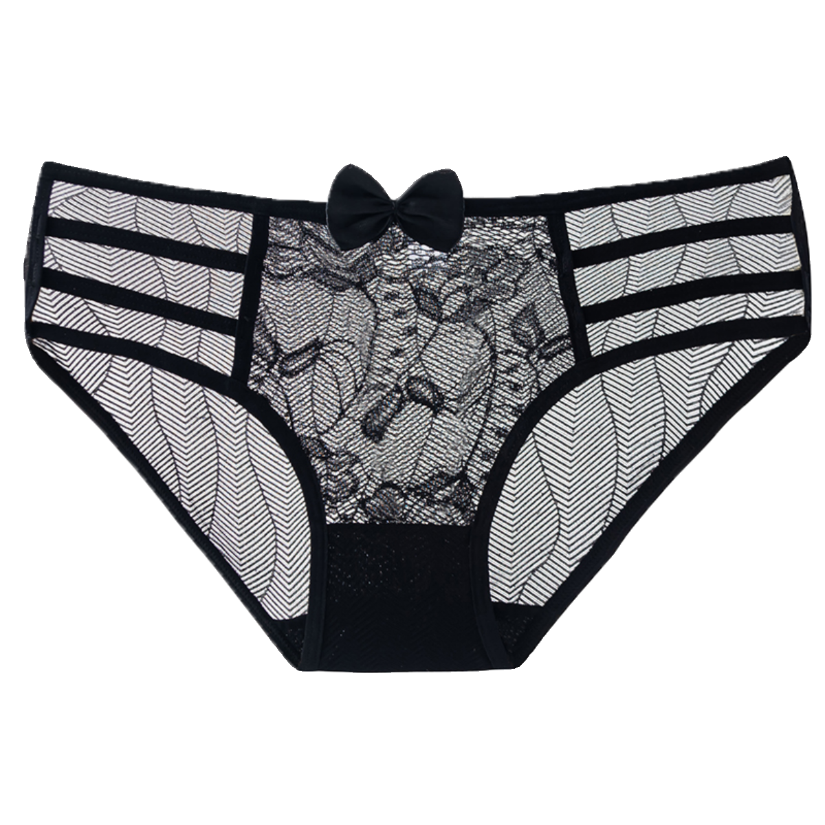 女士蕾丝内裤新款低腰超薄透明镂空透气纯棉裆纯欲性感三角裤短裤,淘宝优惠券,粉丝福利购,淘宝优惠卷