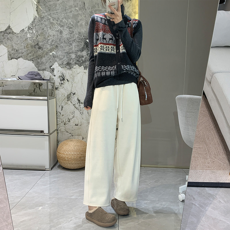 复古提花两件套针织马甲背心细羊毛混纺堆领针织衫女高领秋冬保暖,淘宝优惠券,粉丝福利购,淘宝优惠卷