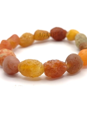 天然戈壁玛瑙手链复古民族风