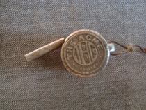 A8926 Weihai Weiying Concession Police Copper Whistle of the Republic of China Old and Rare Made in the UK