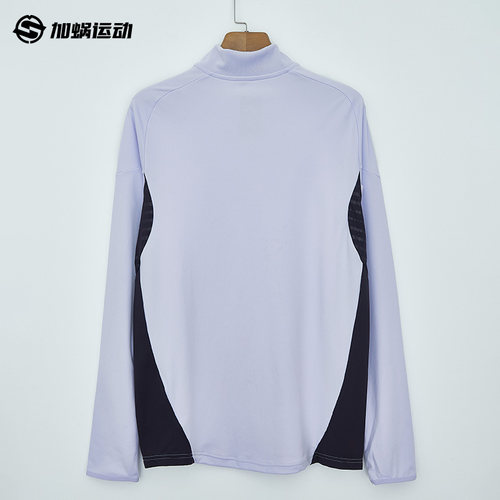 SFS阿迪达斯Adidas25/26曼联半拉链训练服长袖足球服男子KA8940 - 图1