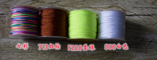 芊丝牌A玉线 锦纶手链线 台湾线 手链手绳红线 珠宝线 股线玉线 - 图1