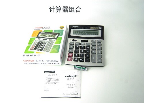 东方灵DF1200V 学生财务会计办公用品双电源便携式计算器带开根号 - 图3