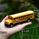 Huili Alloy School Bus Bus Toy Gift Car