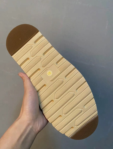 重工水洗鸵鸟皮AJ男士休闲复古板鞋固特异手工真皮底加发泡橡胶底 - 图3