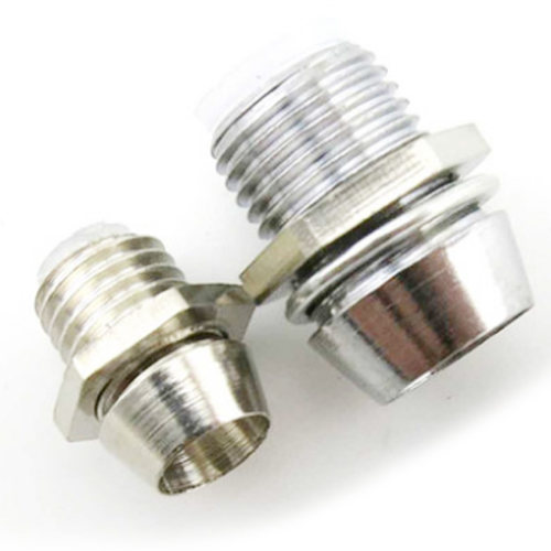 【DgLiLo】RC模型车灯光组LED通用金属灯杯 3mm 5mm 适用 - 图0