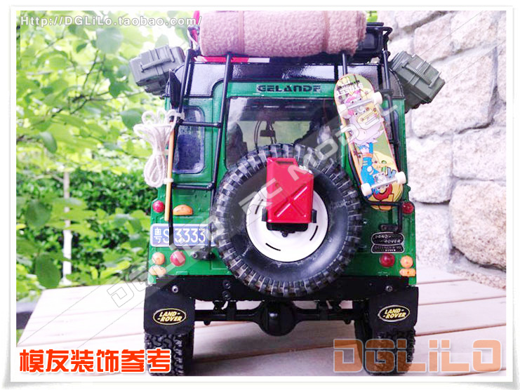 【DgLiLo】rc模型 仿真油桶 后挂油箱 km2代 trx4攀爬车 装饰品 - 图3