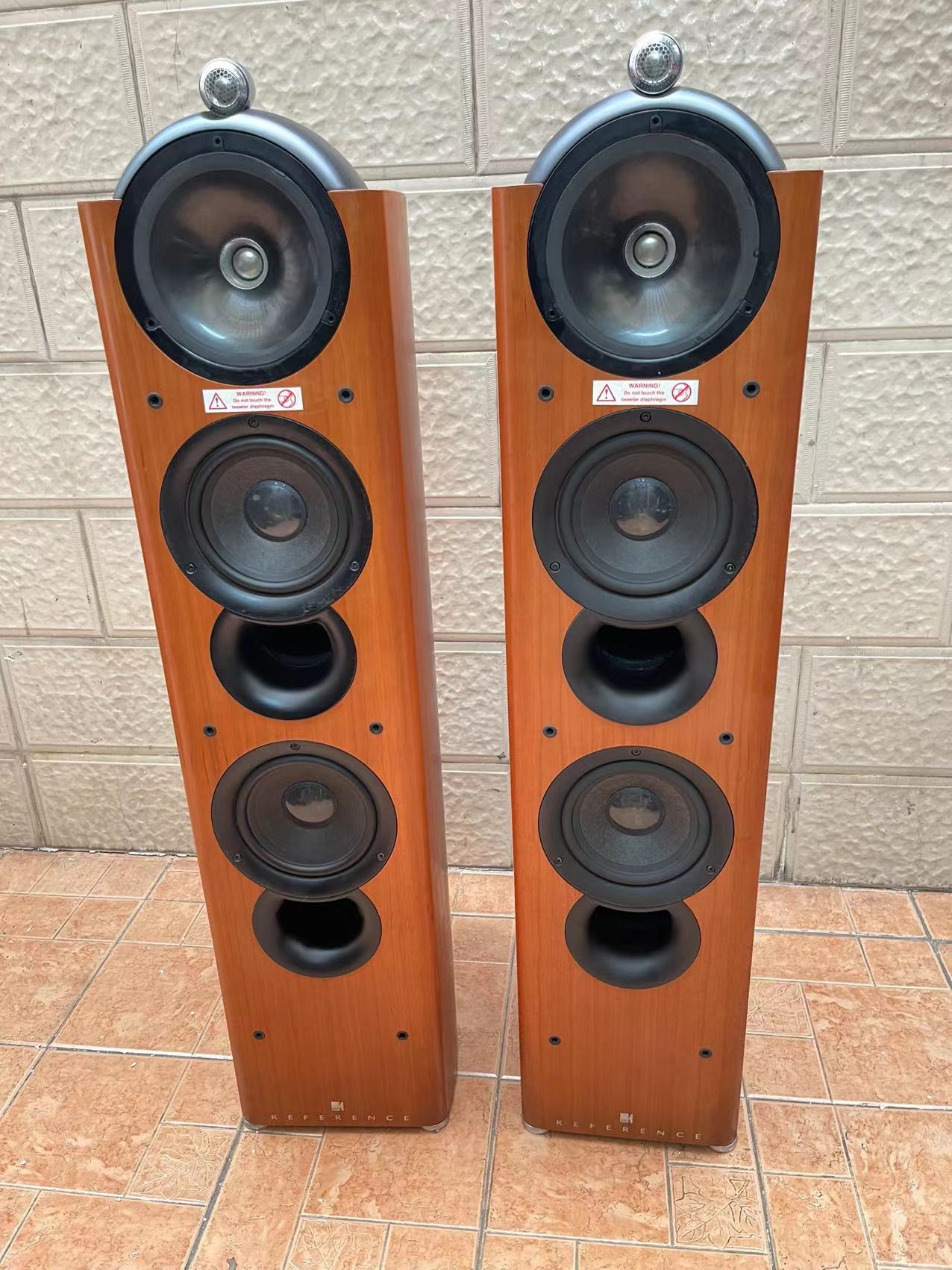 二手原装进口英国KEF 参考MODEL 203高端发烧HiFi落地音箱 - 图0