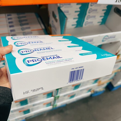 新包装加拿大邮 SENSODYNE Pronamel舒适达访蛀固齿抗酸牙膏4支 - 图1