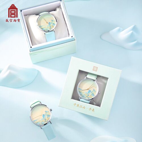 故宫淘宝｜千里江山手表博物院文创学生毕业闺蜜女孩生日礼物女生 - 图2