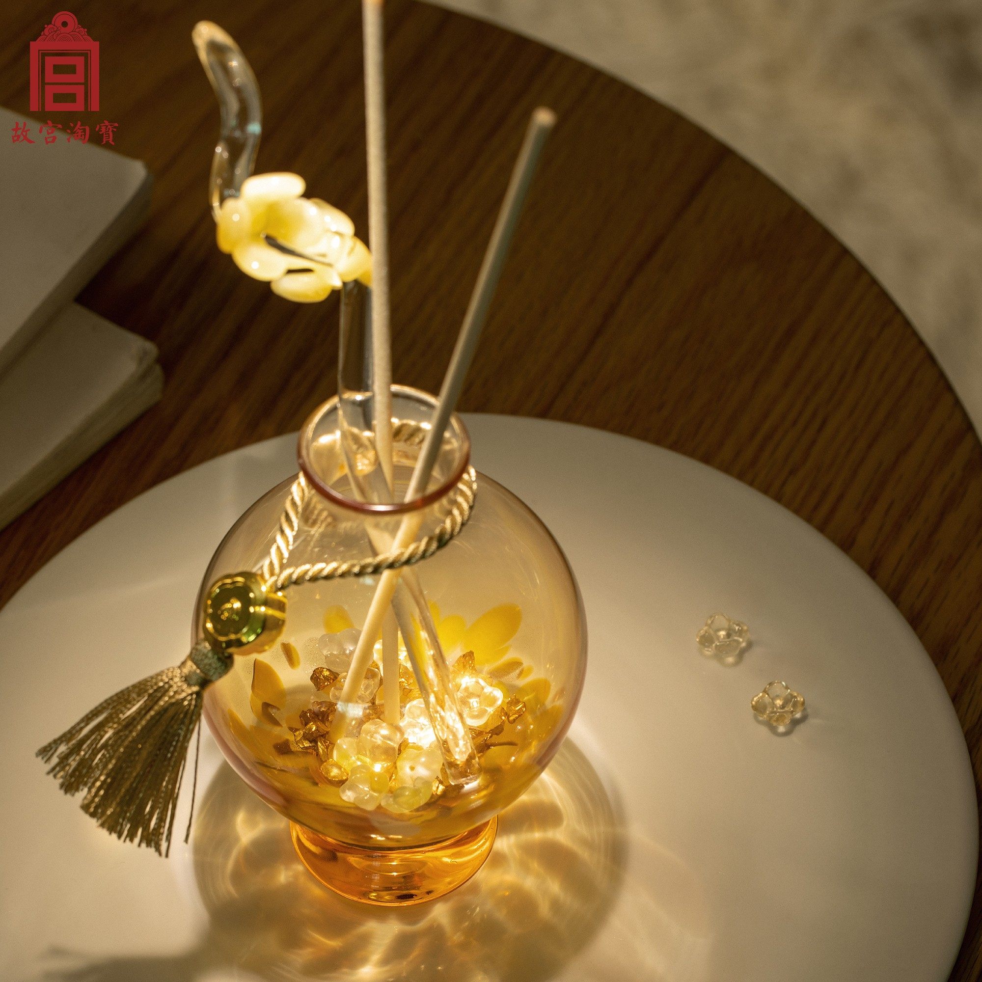 故宫淘宝｜月光宝匣香氛礼盒无火香薰香挂文创乔迁新婚生日礼物女,淘宝优惠券,粉丝福利购,淘宝优惠卷