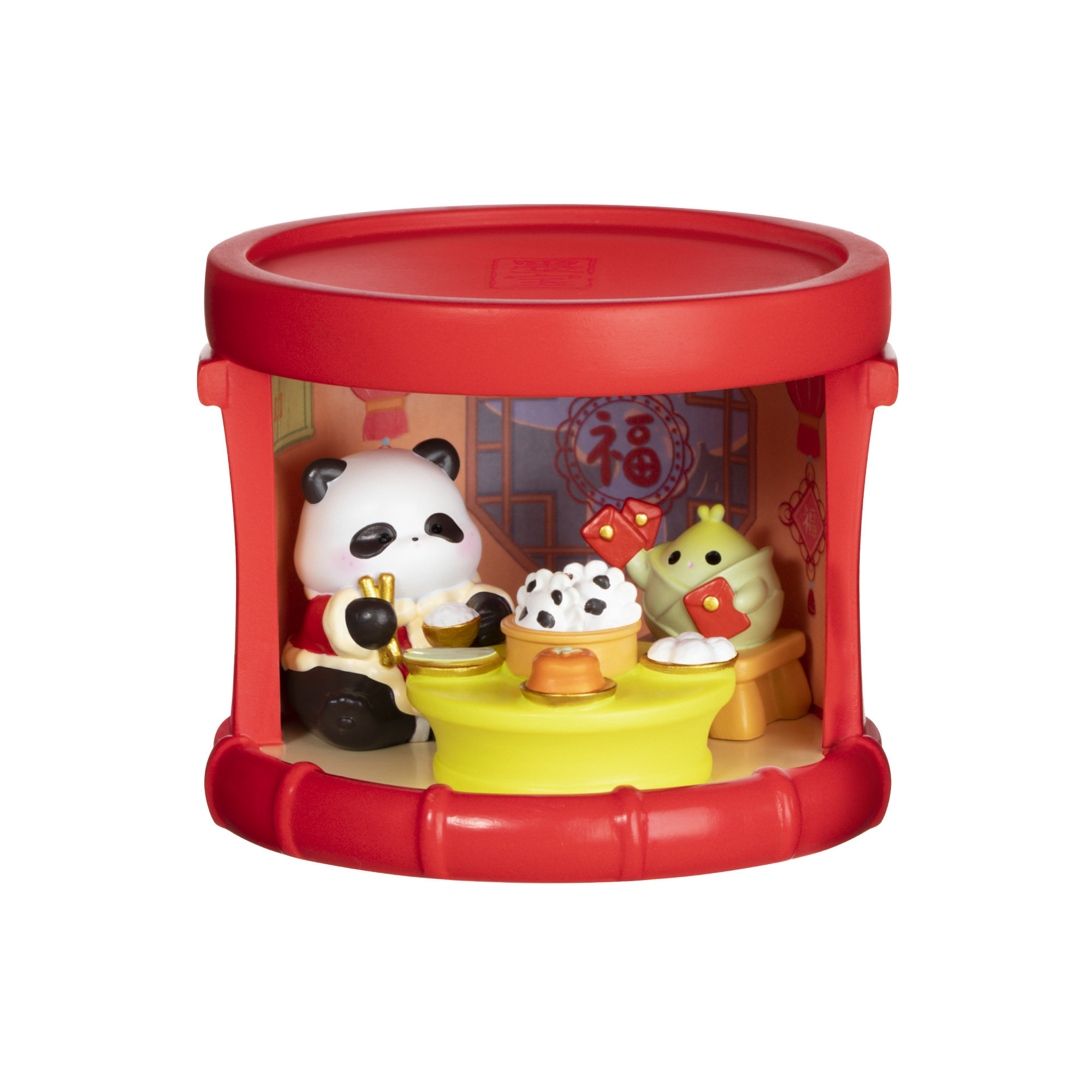 故宫淘宝｜节节高升熊猫周边墨宝小屋摆件礼盒文创生日礼物伴手礼,淘宝优惠券,粉丝福利购,淘宝优惠卷