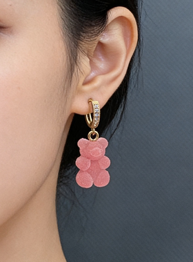 欧美外贸饰品个性夸张项链女多款项链锁骨链CH吊坠项链耳环耳扣