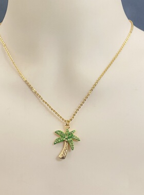 欧美外贸饰品时尚百搭项链女多款项链锁骨链项链毛衣链蔻C家