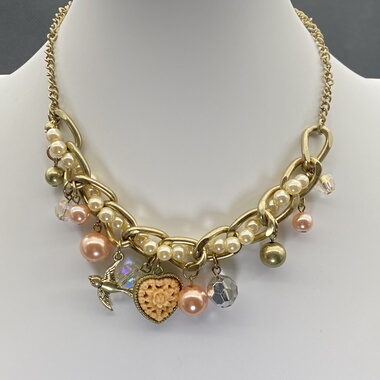 欧美外贸饰品时尚百搭个性夸张项链女多款项链毛衣链