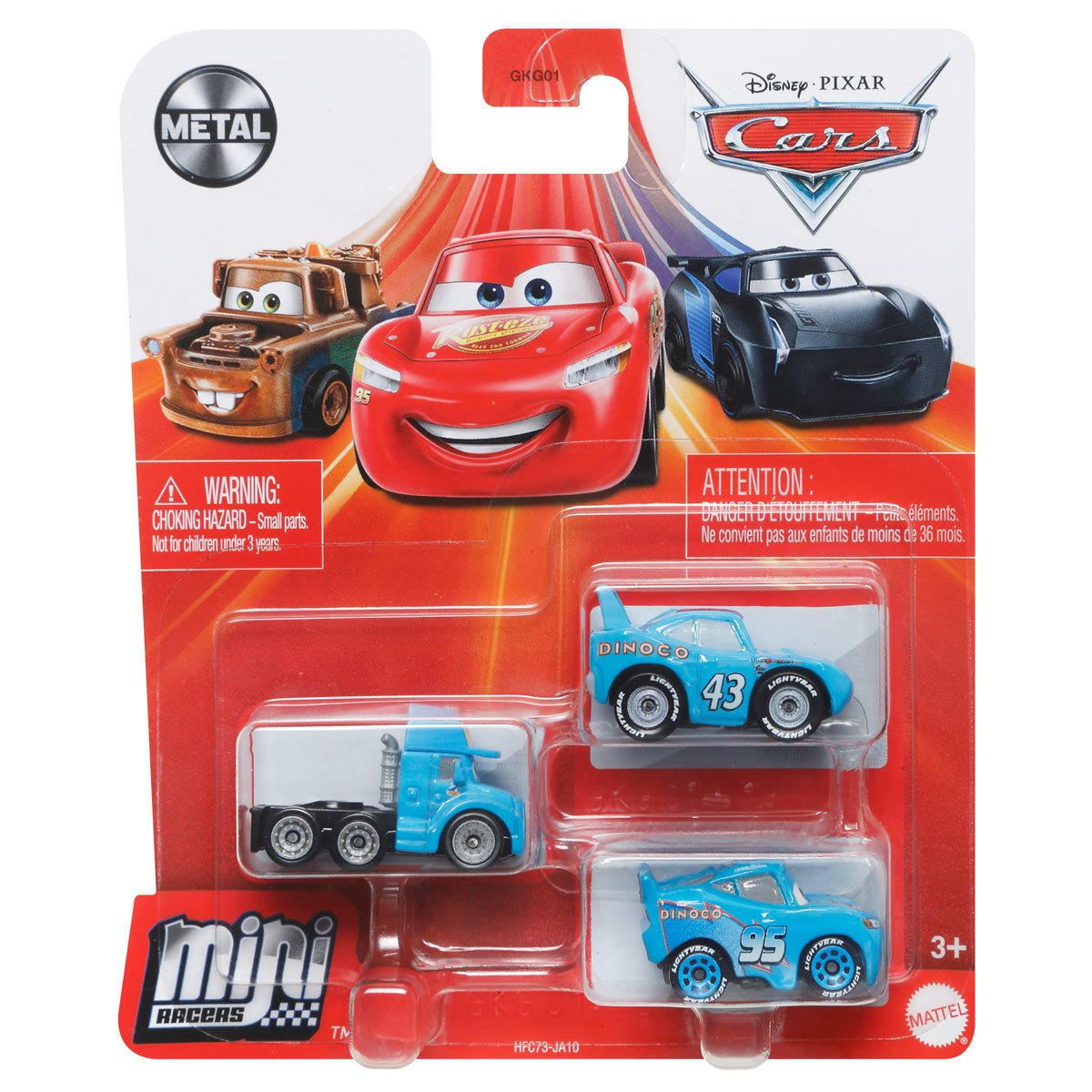 美版汽车总动员3极速挑战迷你合金车系列 Pixar Cars Mini Racers - 图0