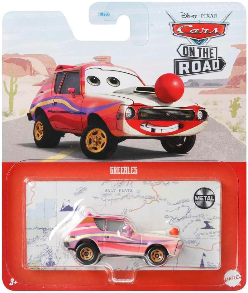 2023 美泰 Pixar Cars 汽车总动员玩具合金车辆模型系列 CD盒 - 图2