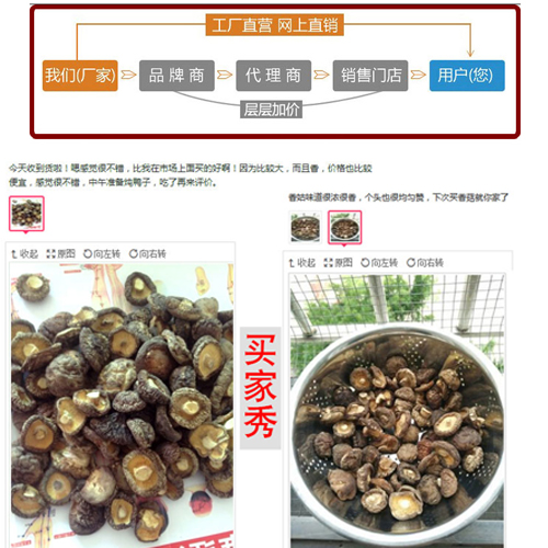 益尔庆元香菇干货500g小香菇商用蘑菇冬菇农产品土特产食用菌食材 - 图2