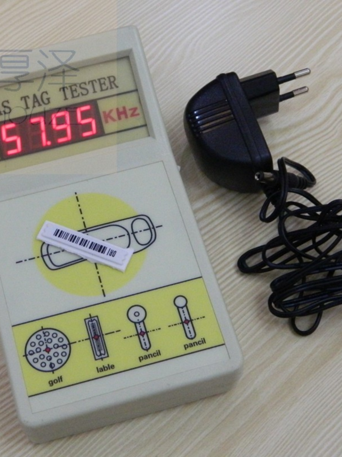 厚泽 超市防盗标签频率检测器 射频8.2MHZ/声磁58KHZ - 图1