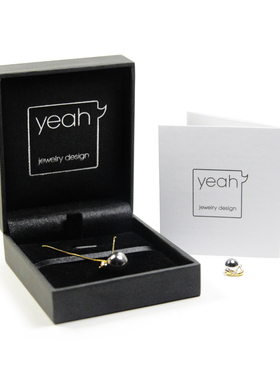 设计款章鱼球球纯银镀金通勤项链