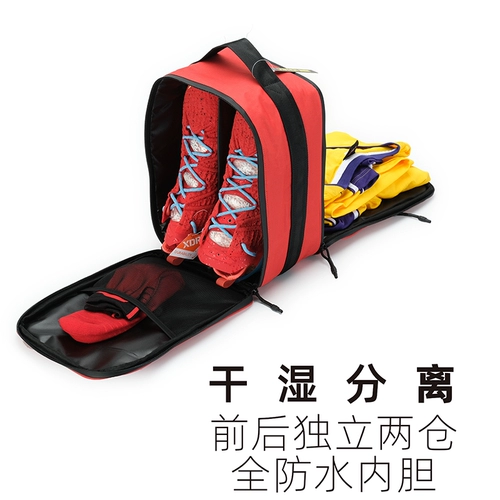 Спортивная портативная водонепроницаемая баскетбольная спортивная обувь с разделителями, сумка для обуви, футбольная форма, 18 года, цвет, принт, делается под заказ