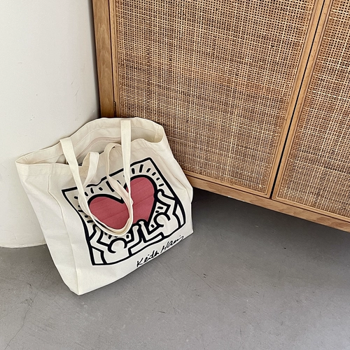 Вместительный и большой тканевый мешок, тонкий летний шоппер, сумка