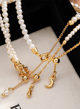 玻璃珍珠手链轻奢小众精致高级感