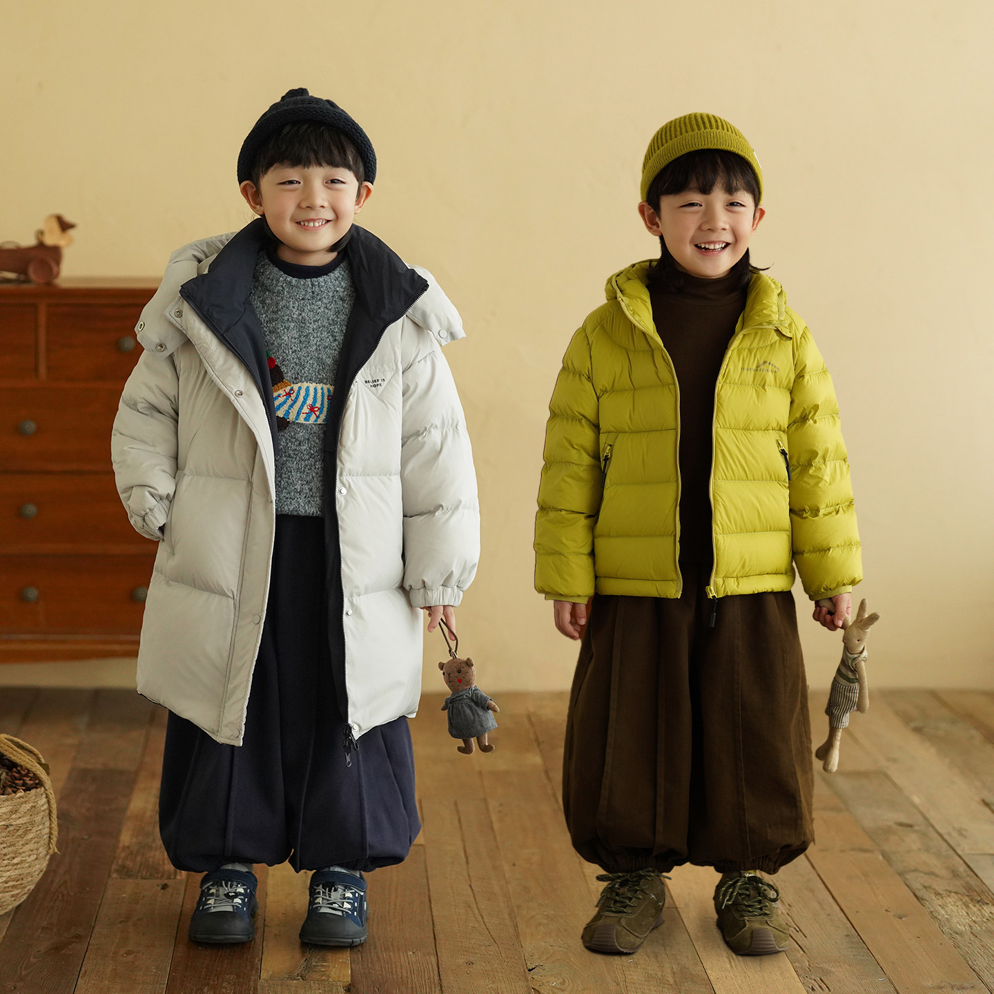 砚台家童装男童加绒灯笼裤冬装森系裤子婴儿裤子儿童纯棉休闲裤春,淘宝优惠券,粉丝福利购,淘宝优惠卷