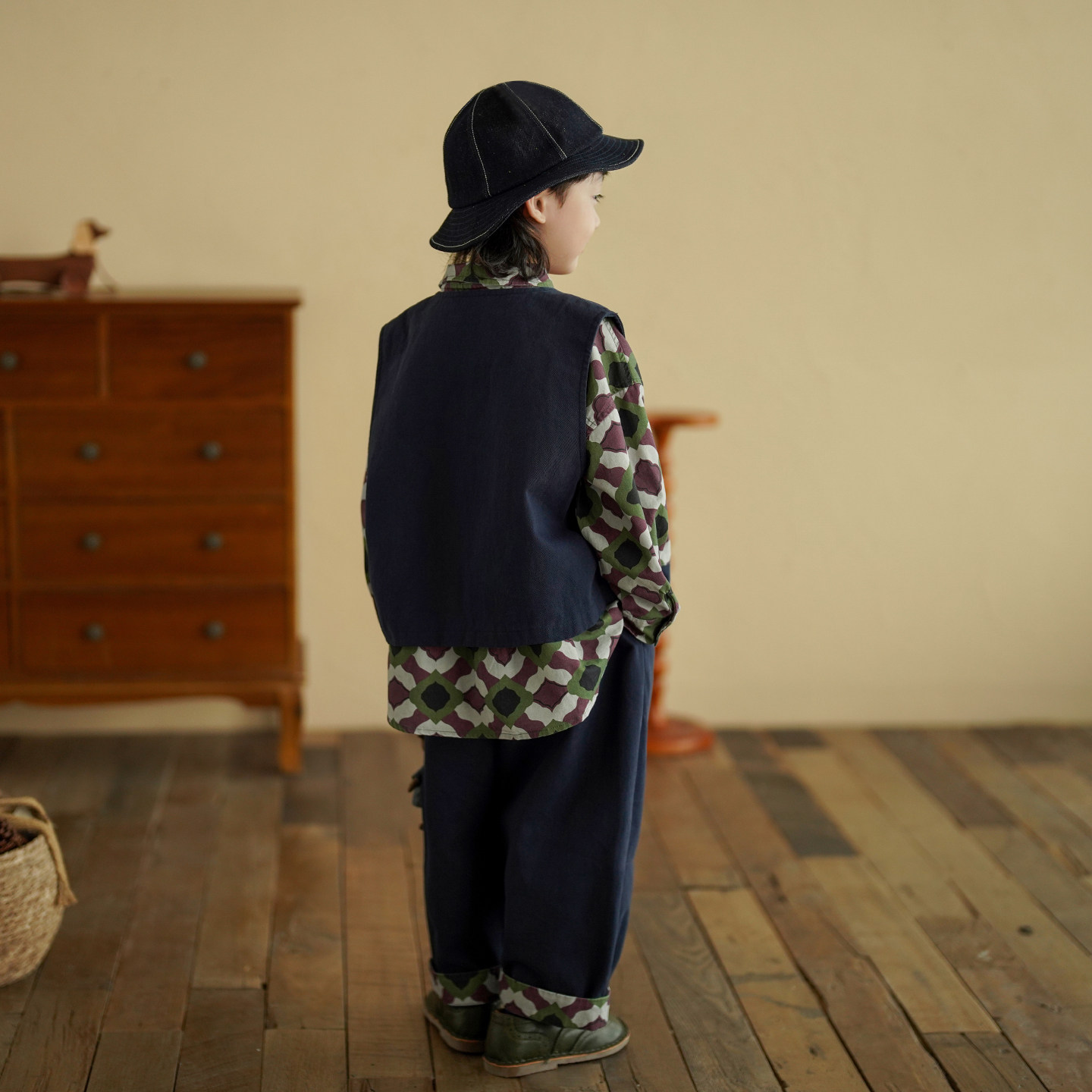 砚台家男童纯棉长袖衬衫套装春季新款衣服儿童马甲萝卜裤三件套潮,淘宝优惠券,粉丝福利购,淘宝优惠卷