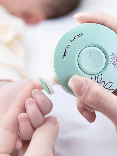 Детские электрические маникюрные кусачки, комплект для новорожденных для ногтей