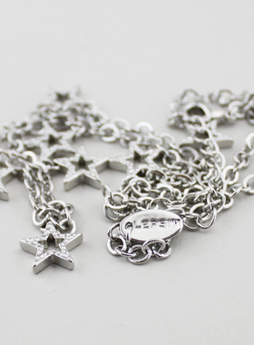 日本五角星配饰时尚风森系锁骨链