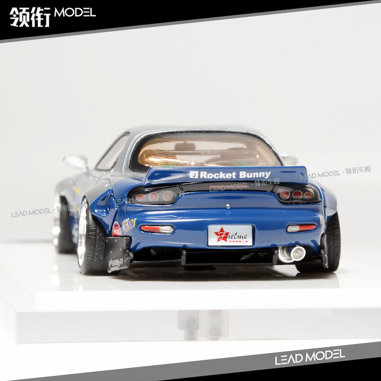 现货|富美FuelMe 1/43 火箭兔 RX7 PANDEM FD3S 车模型三浦 - 图0