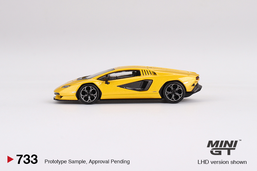 预订|Countach LPI 800-4 Giallo Orion TSM MINIGT 1/64车模型-图2