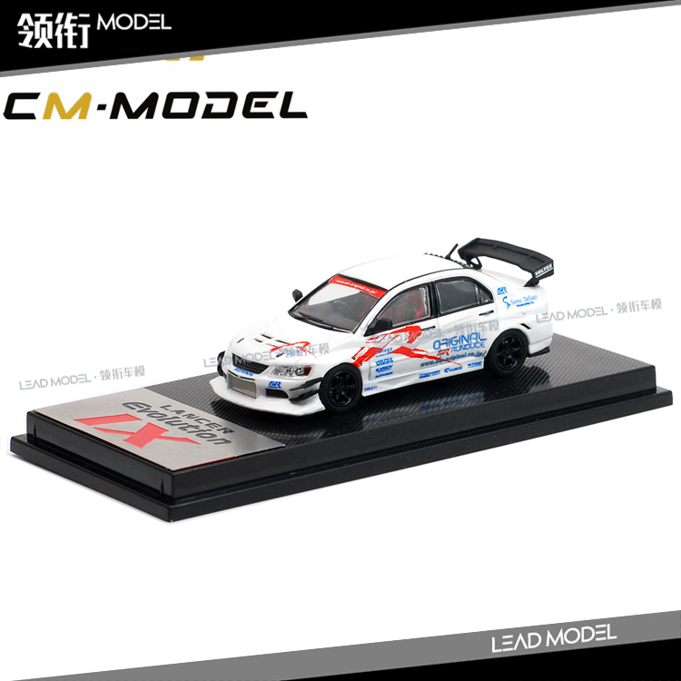 现货|三菱 LANCER蓝瑟 EVO9 IX 九代 CM MODEL 1/64 车模型 - 图3