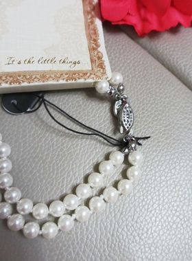 日韩风百搭派对表演仿珍珠手链